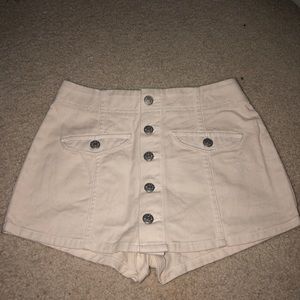 Urban outfitters button skort